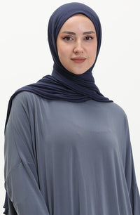 Grey Bat Sleeve Abayas