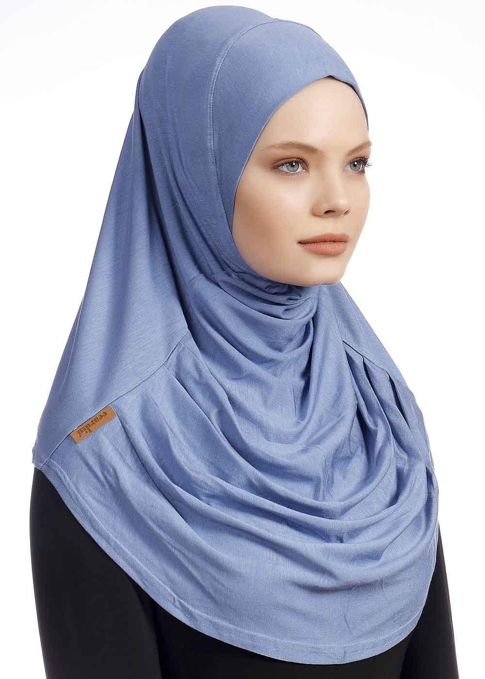 Instant Hijabs - Light Blue