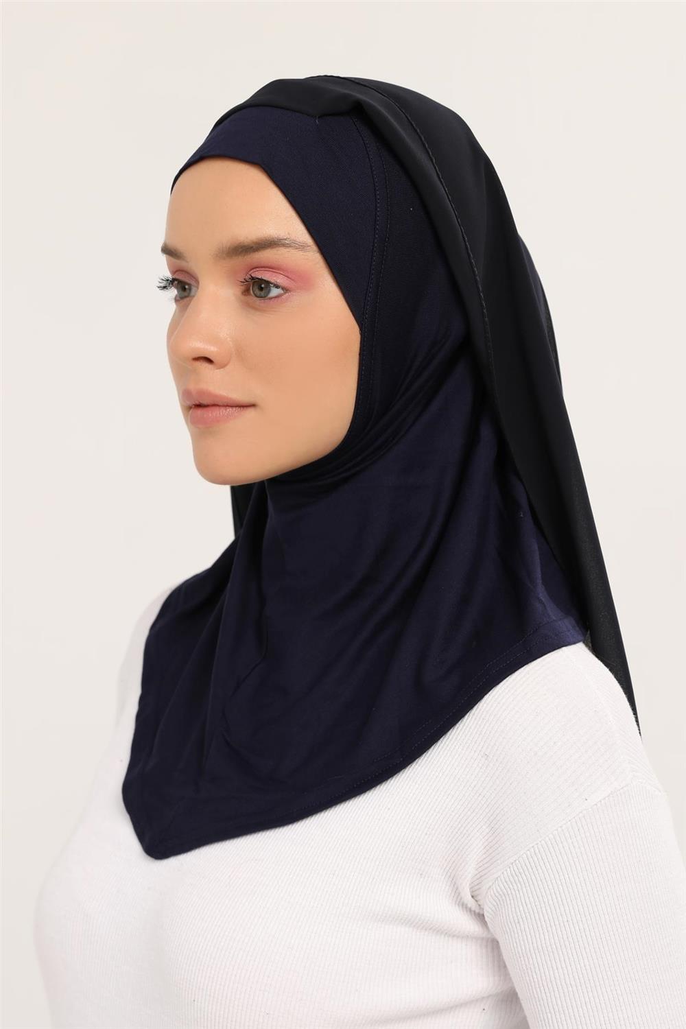 Instant Hijab with Neck Cover