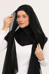 Instant Hijab with Neck Cover