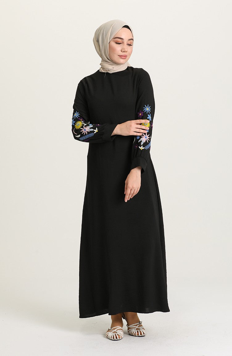 Black Hijab Dress