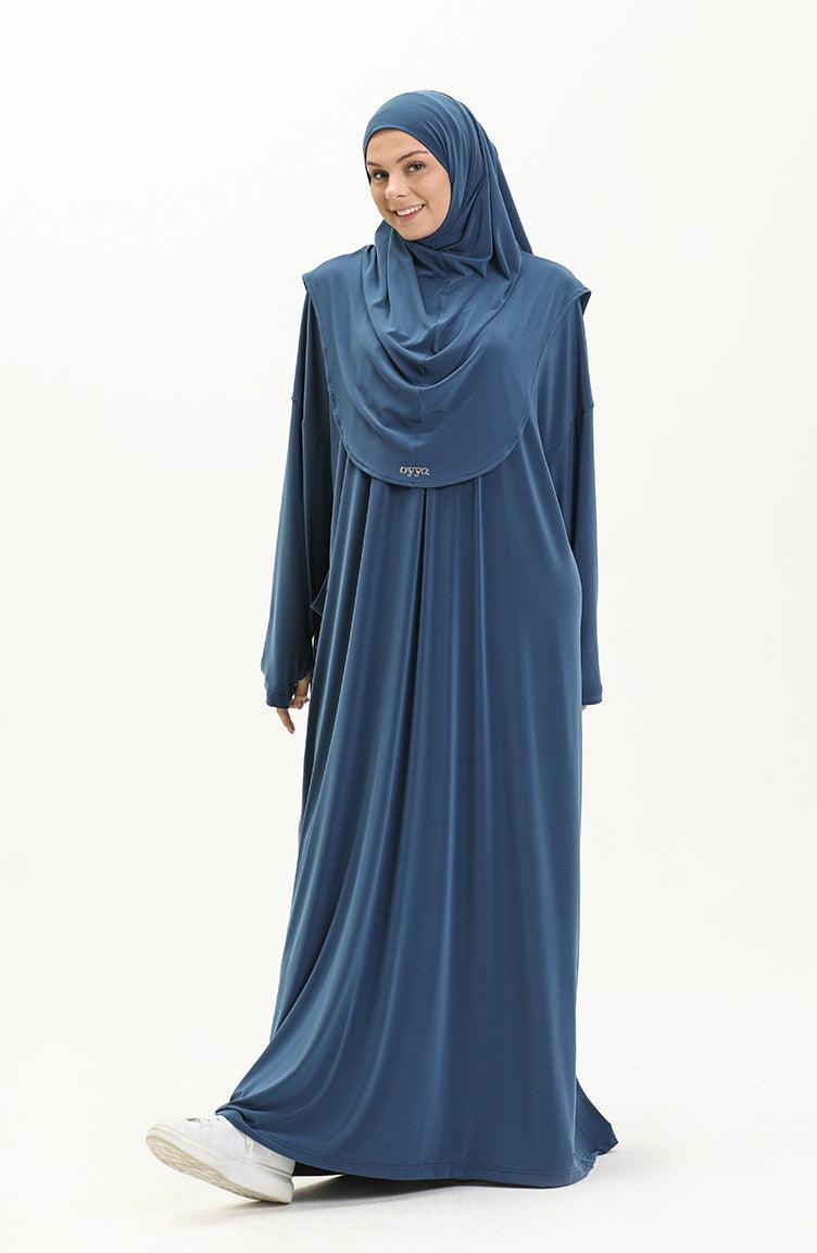 Petrol 2 Piece Abaya